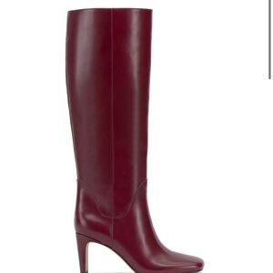 Vince Camuto Extra Wide Calf Vestella Knee boots - Burgundy Size 9